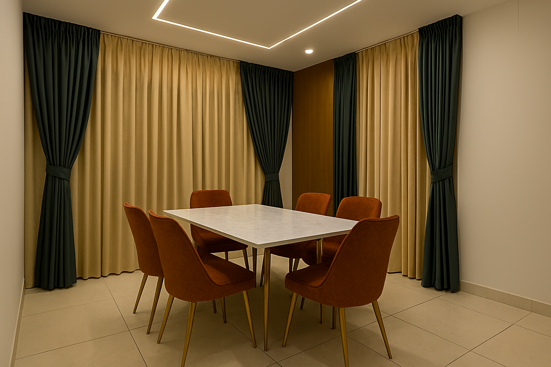 Custom sheer & blockout curtains
